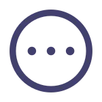 More H Circle SVG Icon